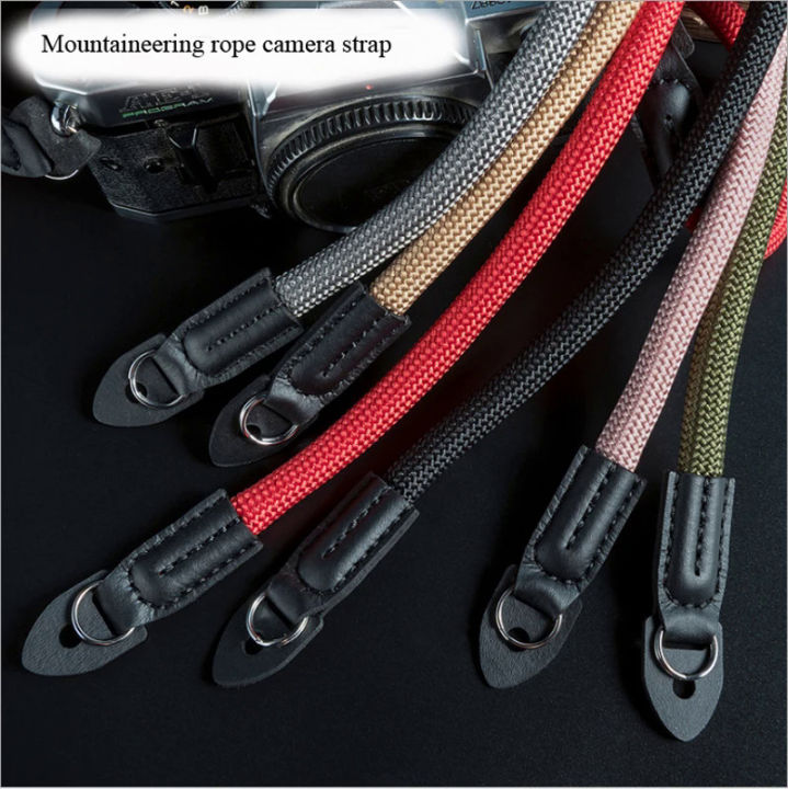 New Mountaineering Nylon Rope Camera Shoulder Neck Strap Belt for Leica ...