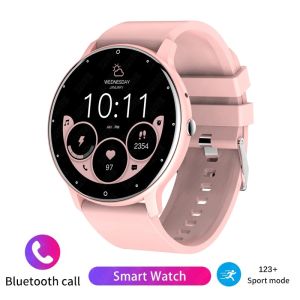 Smart Watch Men Bluetooth Call Sports Fitness Bracelet Waterproof Clock Voice Assistant Women Smartwatch Men