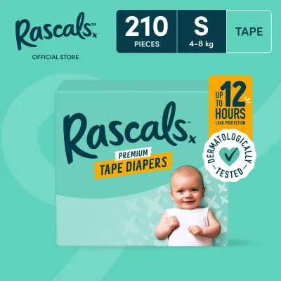 Rascals Tape S Diapers - Case