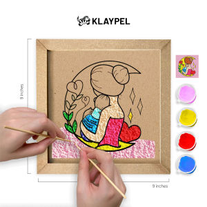 Moon | Square Kit | DIY Arts & Crafts | Medium