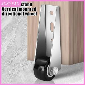 JCSYFAC  Silent Furniture Side Mounted Direction Door Roller Support Moving Wheel With Screws Multi-function Stainless Steel Pulley