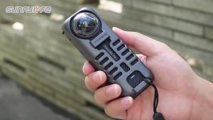 Ốp bảo vệ Sunnylife hộp làm mát nhiệt độ cho Insta360 X4 khung bảo vệ nhiệt graphene cho hộp điều khiển nhiệt độ X4