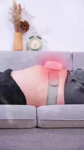 AE Fat-burning machine belt belly vibrating machine lazy persons belly vibrating machine hot compress small massager waist and abdomen massager