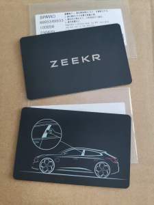 Original Keyless Car Bluetooth Remote Key for Zeekr 001 ZEEKR X Zeekr 009 Intelligent Car NFC Key Card Genuine Smart Remote Key