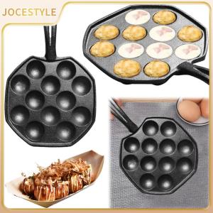 JOCESTYLE 12 Holes Baking Forms Mold Pan Non Stick Home Cooking Baking Forms Mold Tray Octopus Ball Baking Tray Kitchen Tools