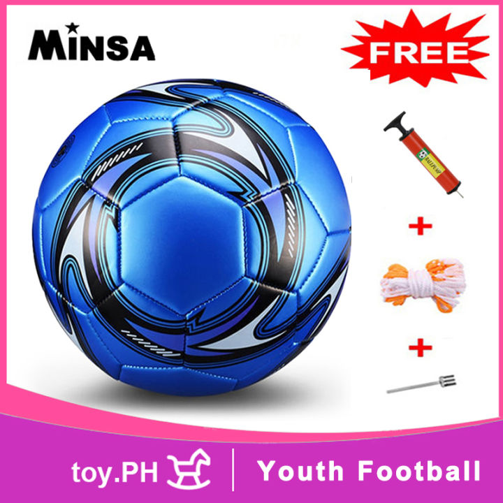 Minsa Soccer Ball FiFA Football ball size 5 32 Leather Football Ball