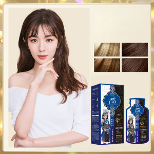 Botanical Bubble Hair Dye Natural Hair Dye Wash and Nourish Uniform Coloring Darkening Safety