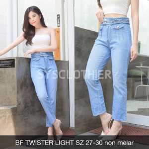CELANA JEANS WANITA BF TWISTER LIGHT-SYS CLOTHIER