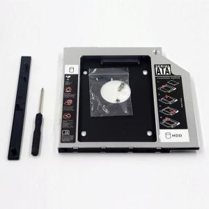 พร้อมส่ง🚗Notebook 9.0mm/9.5mm/12.7mm ถาดแปลงใส่HDD/SSD ในช่องDVD/CD Universal SATA 2nd HDD SSD Hard Drive Caddy