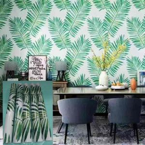 home Waterproof PVC self-adhesive wallpaper bedroom warm wall stickers wall paper decorative painting 10meters x 45cm