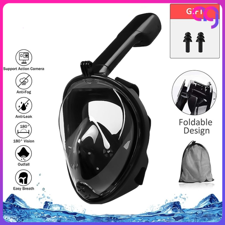 Professional Full Face Diving Mask Underwater Swimming Mask Snorkeling ...