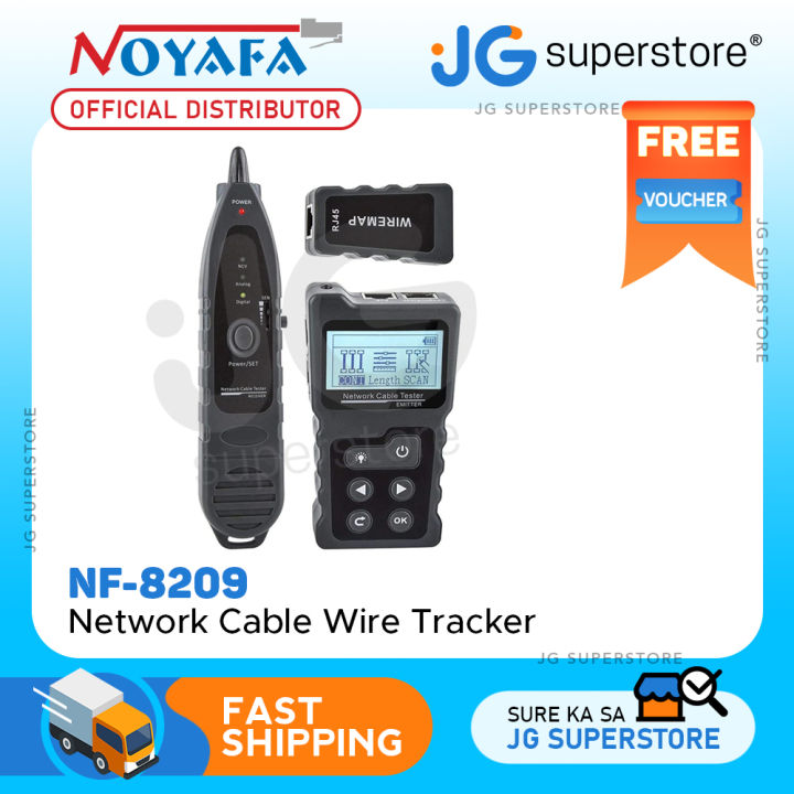 Noyafa Network Cable Wire Tracker with Antijamming Mode, POE Voltage