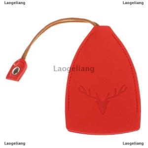 [COD] Laogeliang 1 cái giáng sinh nai sừng tấm Hộp chìa khóa dễ thương kéo ra khỏi ví chìa khóa PU da trường hợp chìa khóa kéo loại túi giữ chìa khóa cho các phím da Keychain