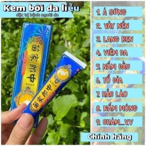[Giá Tốt] Tuýp Kem Á Sừng Đông Y Xanh Dương - MINSTORE1