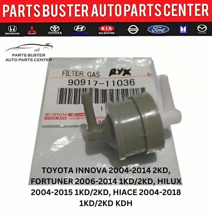 PCV VALVE GAS FILTER for TOYOTA INNOVA 20042014 2KD, FORTUNER 20062014 1KD/2KD, HILUX 2004