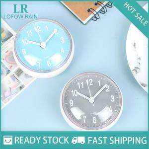 LF Wholesale✨Flash Sale ✨ Mini Sucker Đồng hồ treo tường phòng tắm Antifog nhà bếp không thấm nước nhà vệ sinh đồng hồ thạch anh