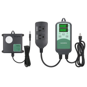 Inkbird ICC-500T CO2 Controller CO2 Meter Carbon Dioxide Controller for Grow Room and CO2 Generator with CO2 Sensor for Home Grower