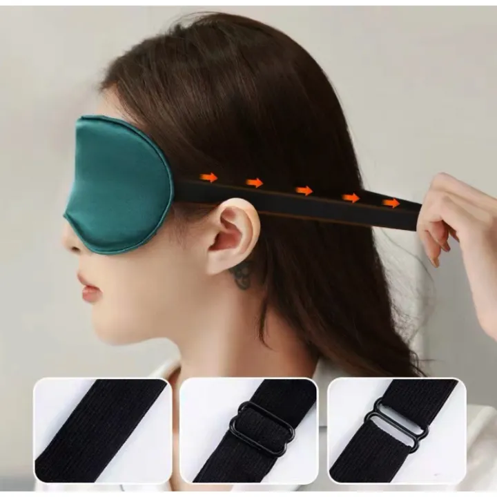 Dụng cụ massage mắt chườm nóng thảo dược, bịt mắt có chườm nóng thư giãn khi ngủ