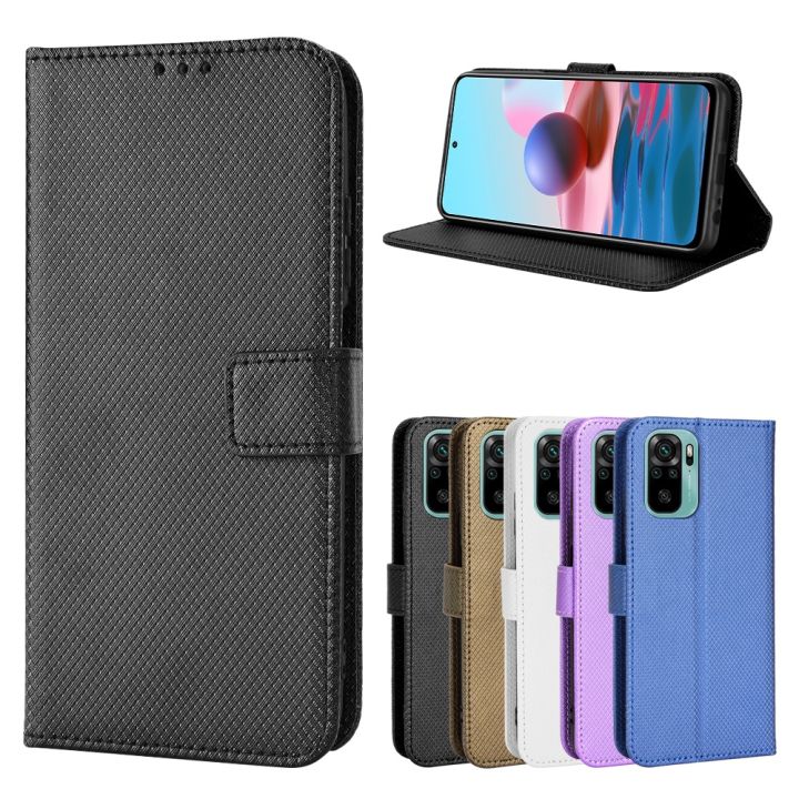 Flip Case Xiaomi Redmi Note 10 4G Case Wallet PU Leather Back