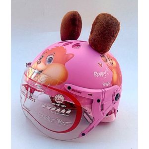 Mũ bảo hiểm trẻ em có kính hello kitty AT103KS - Phù hợp với bé từ 3 đến 7 tuổi - 11 lỗ thông hơi