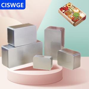 [COD] CISWGE AUTOPARTS Mini tinplate xà phòng Hộp kẹp tóc kim loại hình chữ nhật sắt hộp nhỏ vuông lưu trữ đồ trang sức Nail Beauty kẹo đồng xu trường hợp