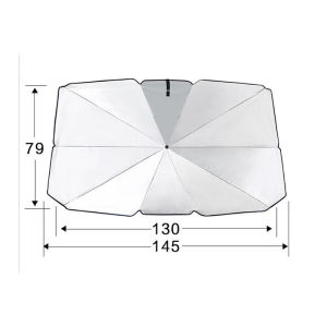 Ô che nắng kính xe hơi (PK168) Dù che kính xe hơi tấm che kính ô tô