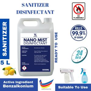 Sanitizer Disinfectant 5L/Alcohol Free/SURFACE SANITIZER (SHIP ON NEXT DAY!)