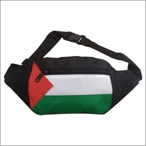 Tas Waistbag Oval Distro - Tas Pinggang Kasual Motif Kombinasi Warna - Slingbag Bahu Pria - Tas Waistbag Pria Fashion Keren Trendy - Selempang Keren - PG - 8819