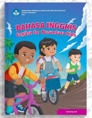 Buku Bahasa Inggris English For Nusantara Kids SD/MI Kelas 3 Kurikulum Merdeka