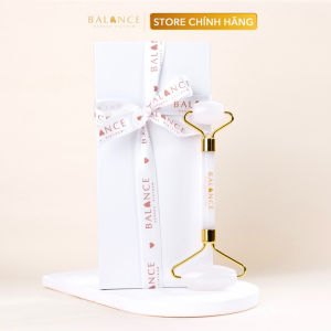 [CHÍNH HÃNG] Thanh Lăn Massage Mặt Thạch Anh Trắng Cao Cấp đạt Kiểm Định PNJ - Nâng Cơ - Trẻ Hoá - Thon Gọn