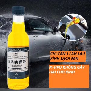Châm Nước Rửa Kính Ô Tô Nước Lau Kính Làm Sạch Mảng Dầu Bám Trên Kính Hiệu Quả