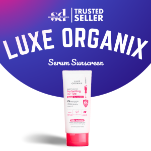 LUXE ORGANIX UV Tint Serum Sunscreen SPF50 PA+++ – Tinted Lightweight Brightening – 40g