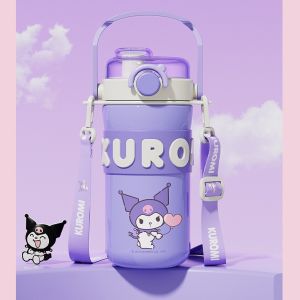 Authentic Sanrio Thermal Flask Student Kids Water Bottle 316 Stainless Steel Vacuum Flask