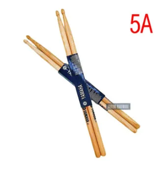 YAMAHA 5A/7A Drum Sticks Wood Drumsticks 2pcs Professional Drum Sticks