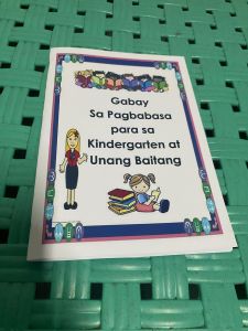 GABAY SA PAG-BASA SA KINDERGARTEN AT GRADE 1