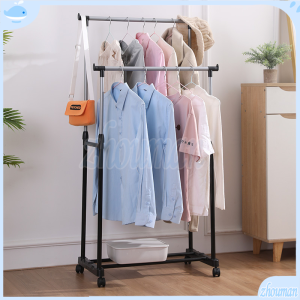 ราวตากผ้าสแตนเลส ราวตากผ้า ราวแขวนเสื้อ ราวแขวนผ้า ราวตากผ้าคอนโด ที่ตากผ้า ราวตากผ้าถูกๆ ที่แขวนผ้า มี 2 ขนาด