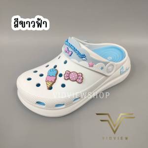 VIDVIEW !!ลดสนั่น!! รองเท้าหัวโตหญิง Adda 5PF01W7 ส้นสูง 2.5นิ้ว ไซส์ 36-40 Cinnamoroll ลิขสิทธิ์แท้