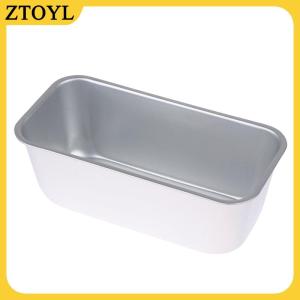 ZTOYL  1 cái khuôn hộp vuông dụng cụ nướng bánh khuôn bánh mì phô mai chống dính bằng hợp kim nhôm Khuôn nướng bánh nhà bếp tự làm