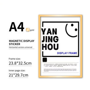 A4 A6 Multi-function Photo frame Advertising Poster Label Sign Display Holder Frame for Office Store Home