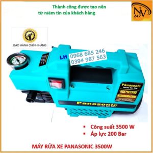 Máy rửa xe PANASONIC màu xanh Siêu hot Bảo hành chính hãng