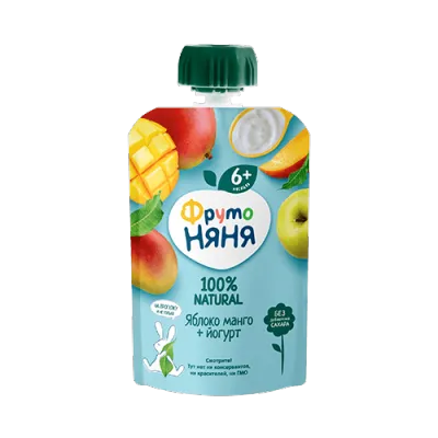 Hoa quả nghiền Fruto Nga 90g cho bé ăn dặm 6 tháng - Date 11/2025 - Sweet Baby House
