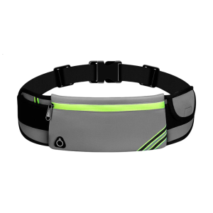 Ventilated Jogging Waistband with Reflective Lines Safe Storage Large for Accessories During Evening Exercises Runs