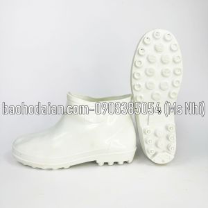 Ủng ngắn cổ TGP đi mưa chất liệu nhựa dẻo siêu bền