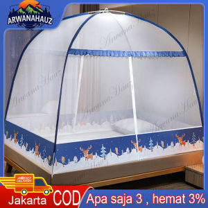 (COD) kelambu anti nyamuk 200x200 tebal jumbo / kelambu tenda 180x200 tebal jumbo / kelambu anti nyamuk 180x200 tebal jumbo / kelambu tidur dewasa / kelambu / kelambu lipat dewasa 220x220 jumbo / kelambu tenda jumbo 200x200 gratis ongkir
