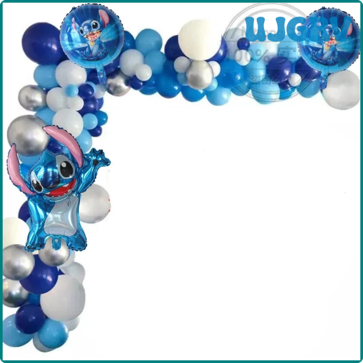 Stitch Inflatable Arch UJGRV 1Set Lilo Stitch Arch Kit Garland Foil Helium Balloon Baby Shower ...