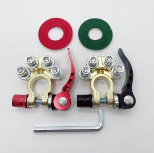 1คู่ ขั้วแบตปลดไว ตัวหนา ทองเหลืองแท้ (ไม่ใช่งานชุป) ร้านคนไทย ส่งของทุกวัน