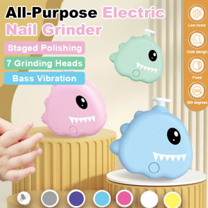 【All-in-One Electric】Portable Nail Grinder Nail Trimmer Tool Sharpening Nail Trimmer Nail Polishers Adjustable Reliable Safe Quiet Design Multi-Purpose Use For Baby Adults Pets