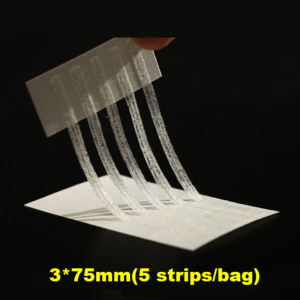 2Pcs การปิดแผลทางการแพทย์ การปฐมพยาบาลบาดแผล การปิดผิวหนัง เทปผ่าตัด กาว ผ้าปิดแผลปลอดเชื้อ การซ่อมแซมแผลหลังคลอด การซ่อมแซมผิวหนัง Steri Strip