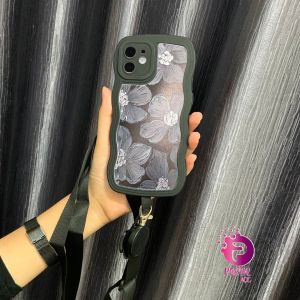 Portalacc Casing hp untuk OPPO A16 A15 A57 A58 A5S all type Softcase silikon tali lanyard SS820