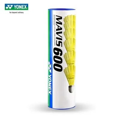 Yonex Aerosensa 50 High-Performance Goose Feather Shuttlecocks for Professional Training - 6/12Pcs